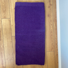 Cavalier - Purple Wool Blanket - 34”x32”