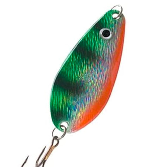 Blue Fox SSPH2P Strobe Tear Drop Spoon, Holographic 2", 3/8 oz, Perch