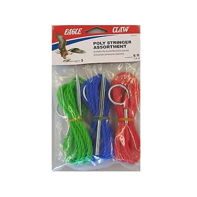 Eagle Claw Polly Stringer 3 pack 6'