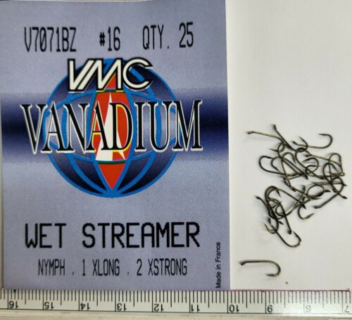 VMC - VANADIUM -NYMPH WET STREAMER - FLY FISH HOOKS