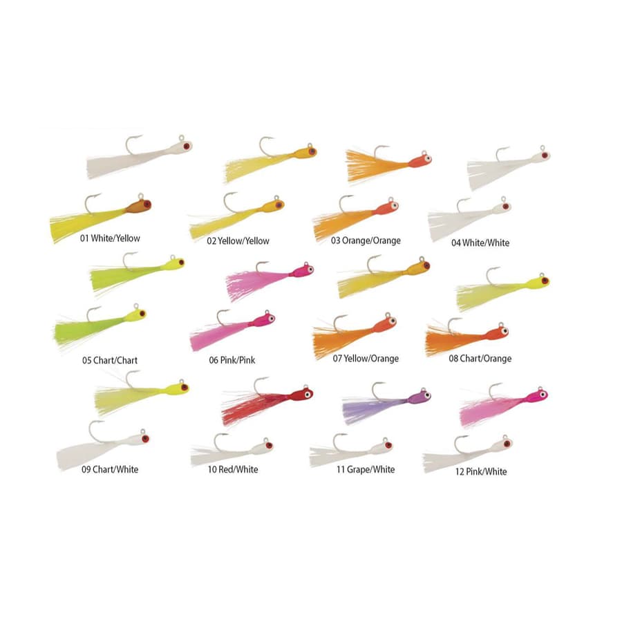 Speckline Speck & Redfish Rigs - White Yellow