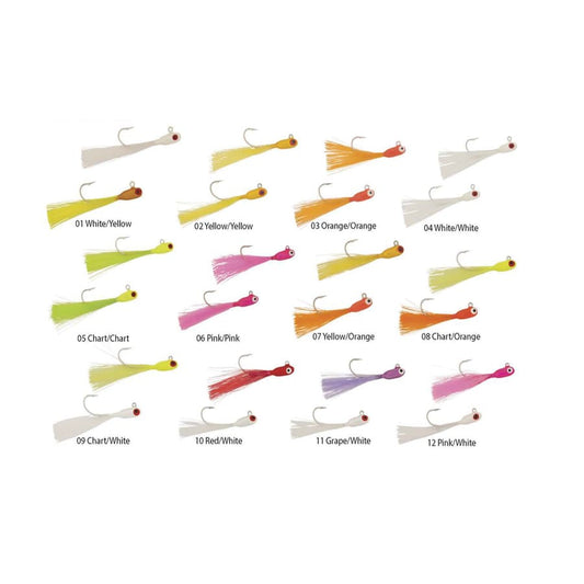 Speckline Speck & Redfish Rigs - White Yellow