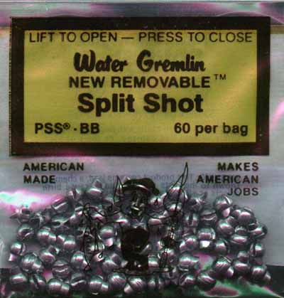 Water Gremlin Removable Split Shot